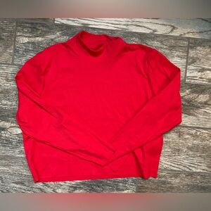 Nike Yoga Dri-Fit Red Crop Top, size XXL
